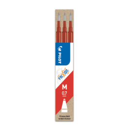 PACK 3 RECAMBIOS FRIXION ROJO PILOT BLS FR7 R S3