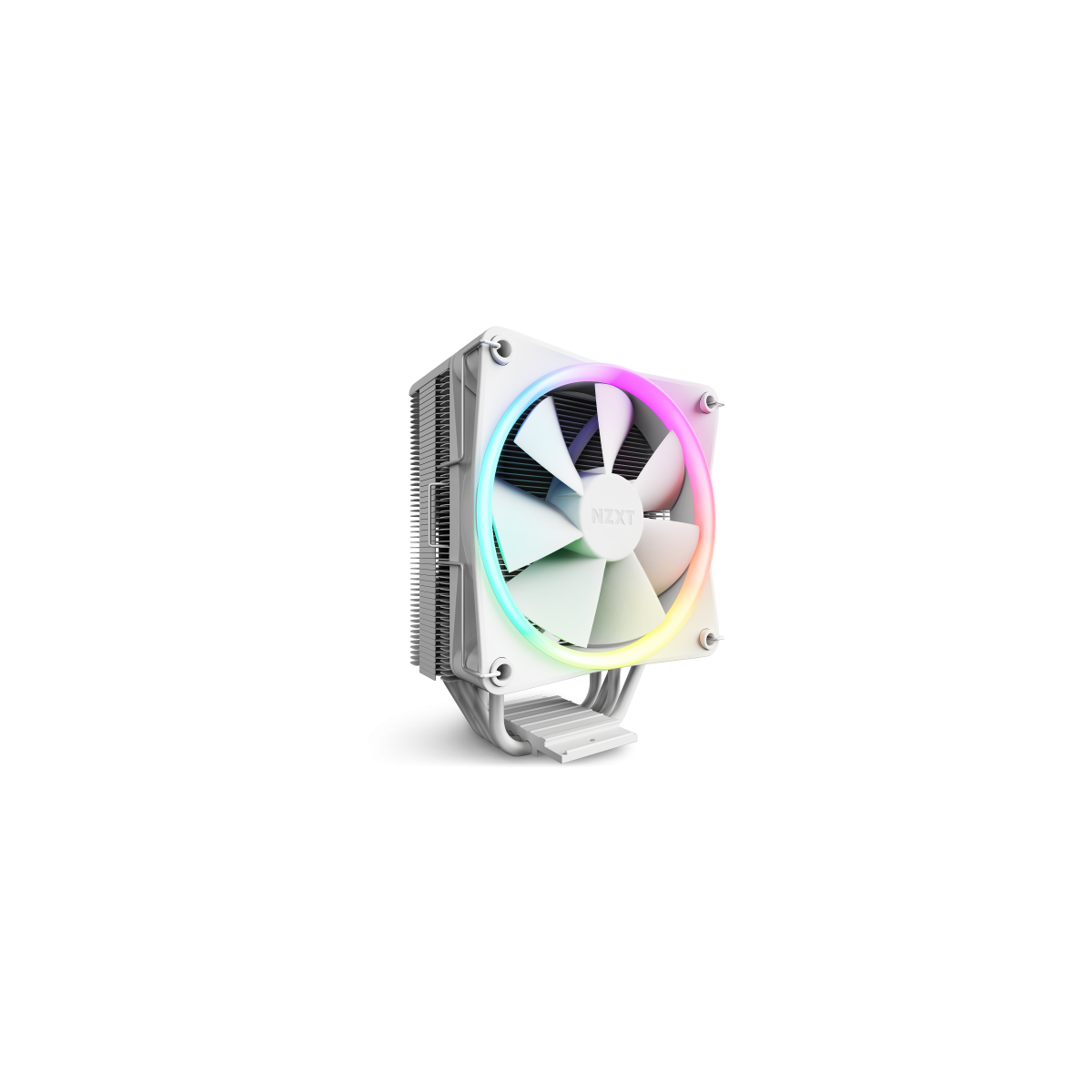 NZXT T120 RGB Procesador Refrigerador de aire 12 cm Blanco 1 piezas