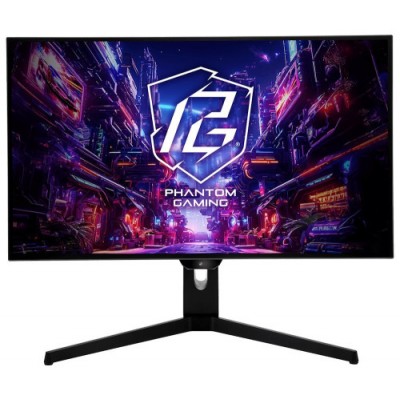 MONITOR ASROCK PGO27QFS27QHD 2560X1440240HZ1500 1003MS2HDMI2DPWIFI3USB32TYPE CNEGRO