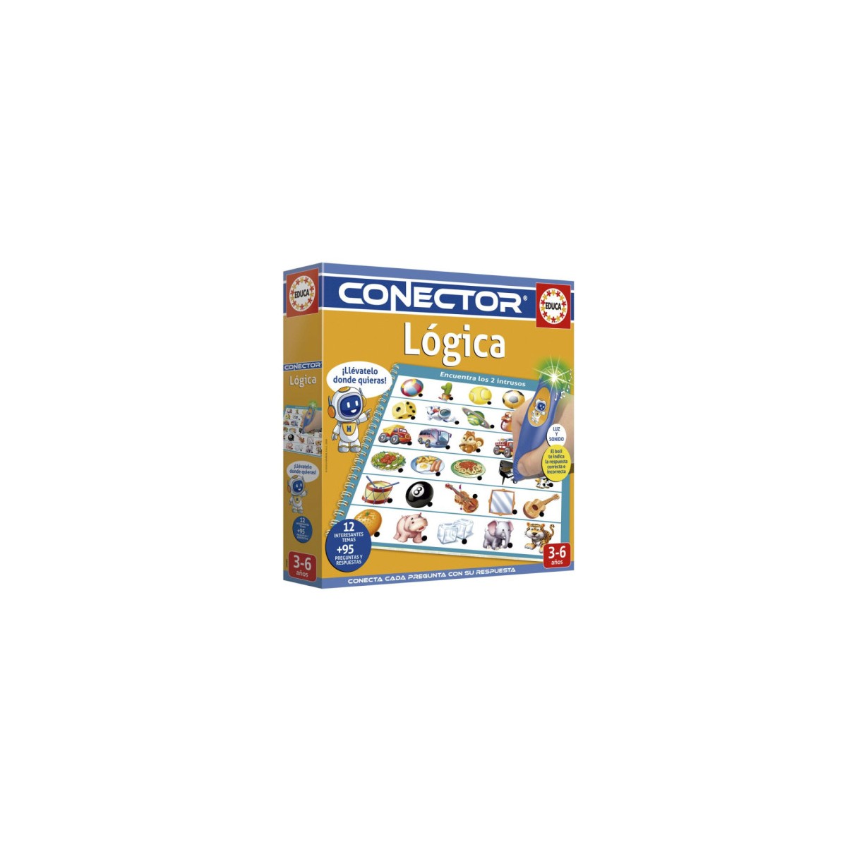 JUEGO EDUCATIVO CONECTOR LOGIC MULTI EDUCA 20393