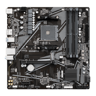 Gigabyte B550M K 10 placa base AMD B550 Zocalo AM4 micro ATX