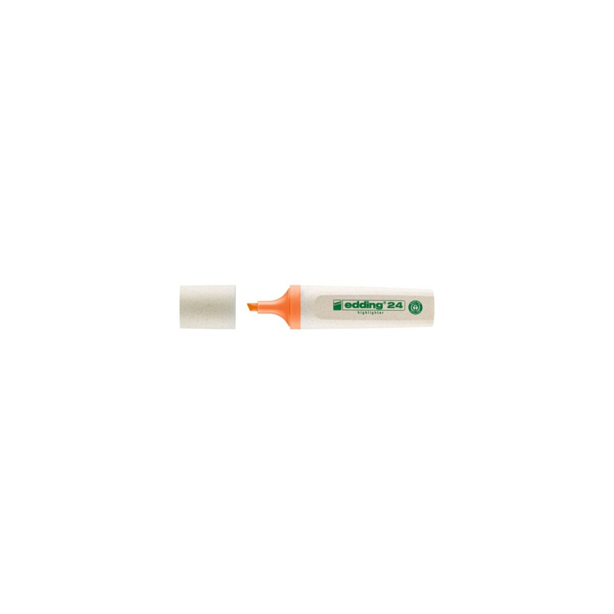 MARCADOR FLUORESCENTE ECOLINE 24 COLOR NARANJA EDDING 24 006