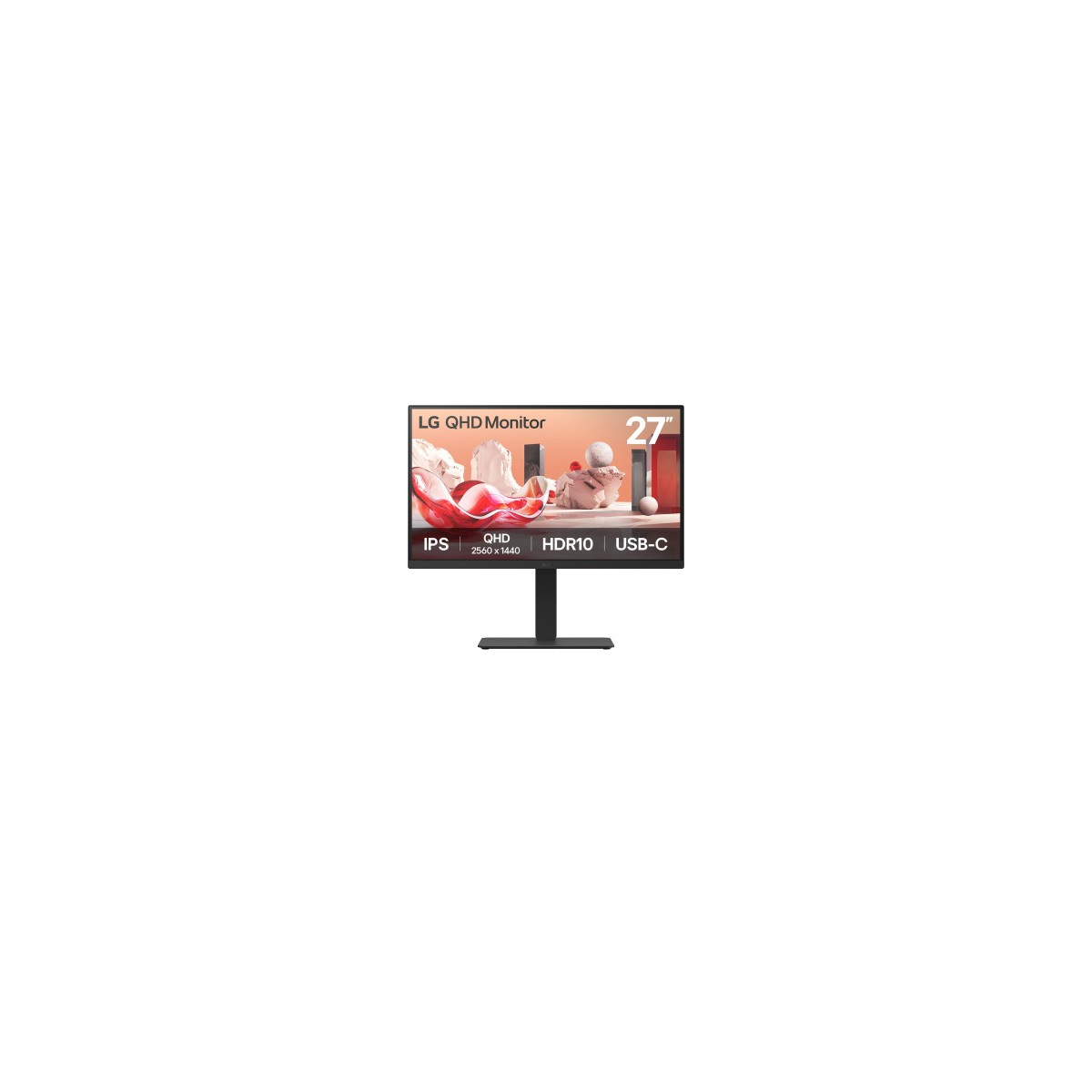 MONITOR LG 27 PULGADAS 27BA75QB BAEU 686 CM 2560 X 1440 PIXELES WIDE QUAD HD LED 5 MS NEGRO