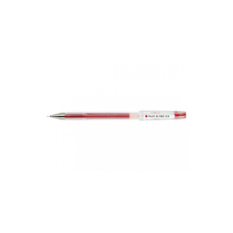 BOLIGRAFO ROLLER G TEC C4 BK 03 MM ROJO PILOT BL GC4 R