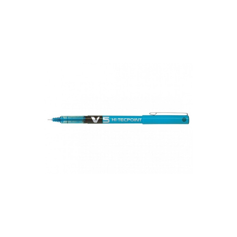 BOLIGRAFO ROLLER TINTA LIQUIDA V5 AZUL CLARO PILOT CLBX V5 LB