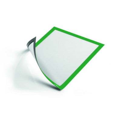 PACK 5 MARCOS DURAFRAME MAGNETIC A4 VERDE DURABLE 486905