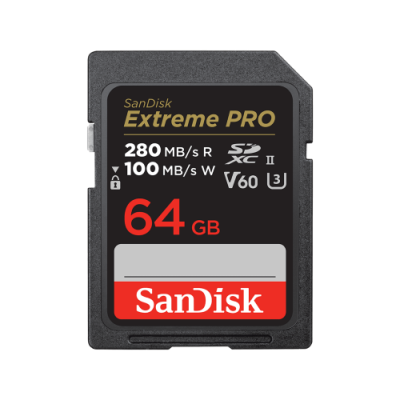 SanDisk SDSDXEP 064G GN4IN memoria flash 64 GB SDXC UHS II Clase 10