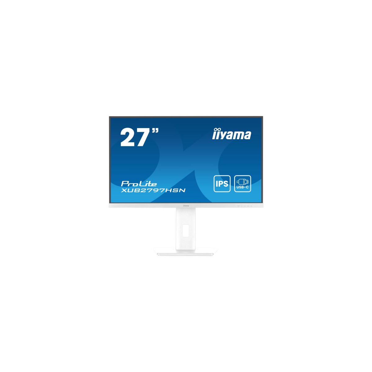 iiyama ProLite XUB2797HSN W2 pantalla para PC 686 cm 27 1920 x 1080 Pixeles Full HD LED Blanco