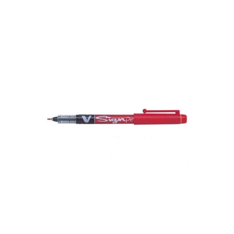 ROTULADOR VSIGNPEN PUNTA FIBRA ROJO PILOT SW VSP R