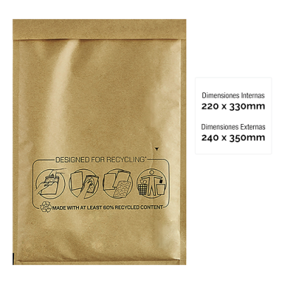 PACK 10 BOLSAS BURBUJA BB 16 220X330 BANKERS BOX 7375601