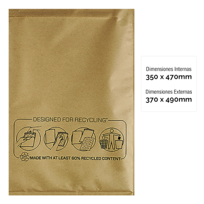 PACK 10 BOLSAS BURBUJA BB 20 350X470 BANKERS BOX 7376001