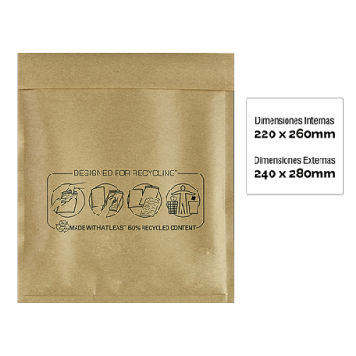 CAJA 100 BOLSAS BURBUJA BB 15 220X260 BANKERS BOX 7375502