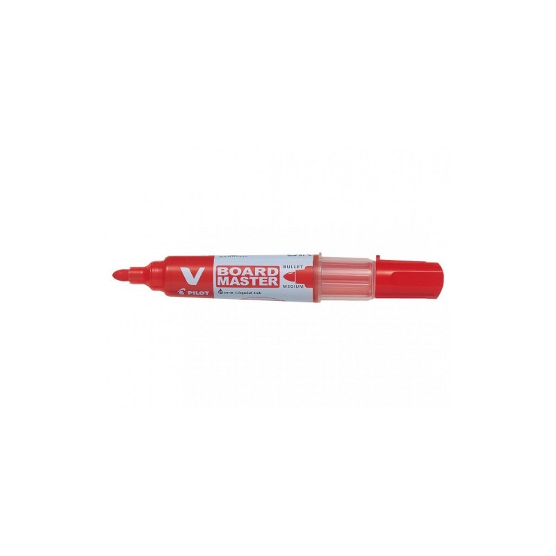 ROTULADOR PIZARRA VBOARD 18 PUNTA FIBRA ROJO PILOT WBMA VBM M R BG