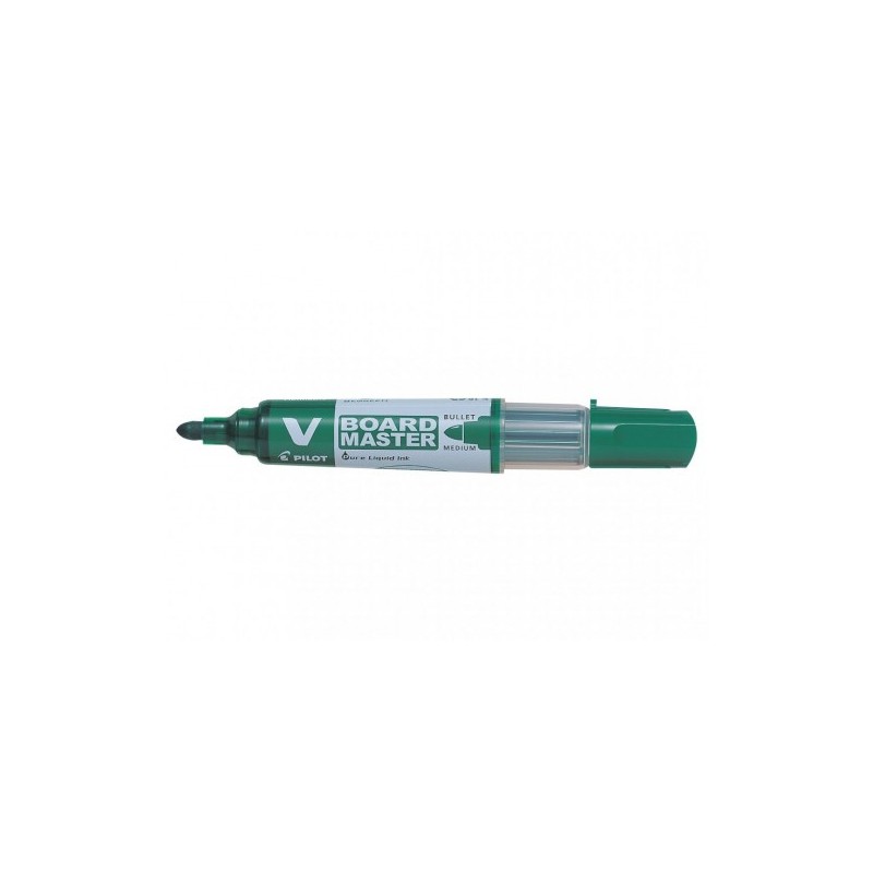 ROTULADOR PIZARRA VBOARD 18 PUNTA FIBRA VERDE PILOT WBMA VBM M G BG