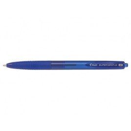 Pilot Super Grip G Azul Boligrafo de punta retractil con pulsador Medio