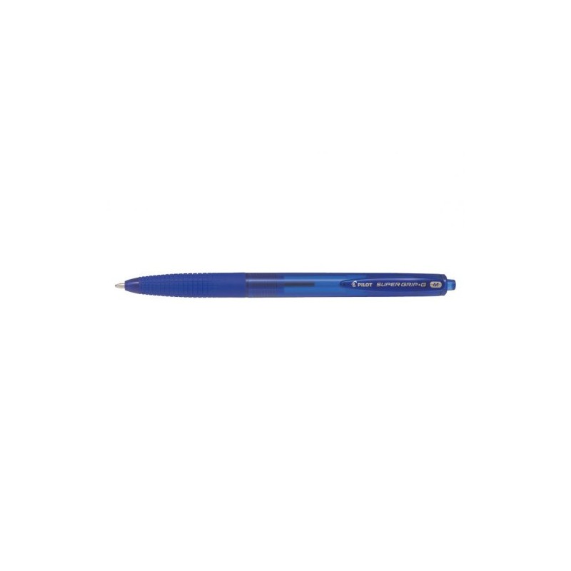 Pilot Super Grip G Azul Boligrafo de punta retractil con pulsador Medio