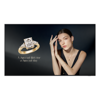 Samsung QH115F X Pantalla plana para senalizacion digital 292 m 115 LCD Wifi 1000 cd m 4K Ultra HD Negro Tizen 24 7