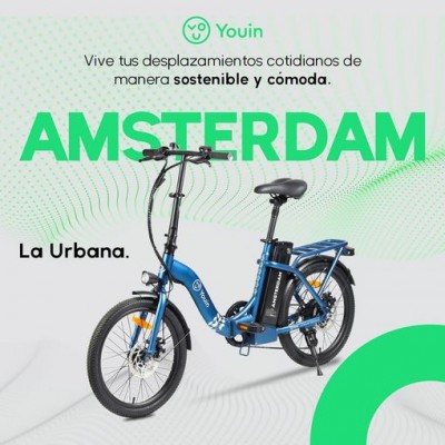 YOUIN E BIKE AMSTERDAM IV U