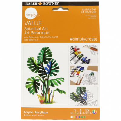 SET DE PINTURA ACRiLICO BOTaNICO DALER ROWNEY D126900111