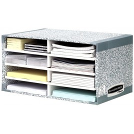 ORGANIZADOR GRIS BLANCO BANKERS BOX 08750EU