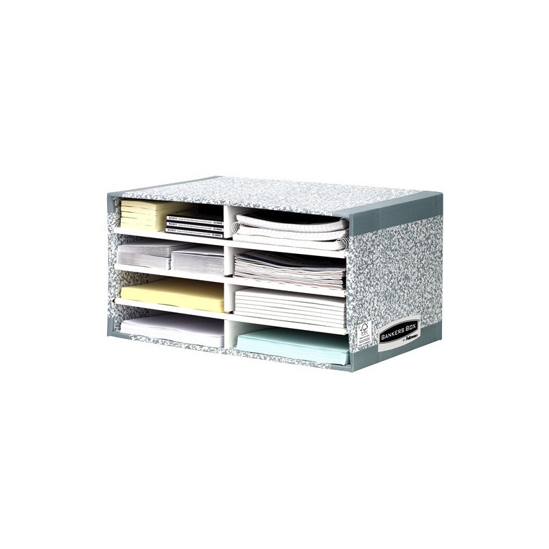 ORGANIZADOR GRIS BLANCO BANKERS BOX 08750EU