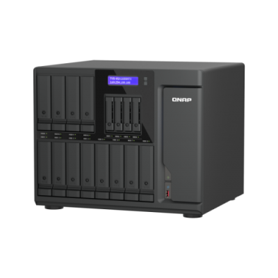 QNAP 16 BAY QUTS HERO NAS 12 X 35 SATA 4 X U2 NVME SLOTS INTEL CORE ULTRA9 285 24CORES8P16E 48G DDR5 ECC UP TO 192G 2 X USB4 3 