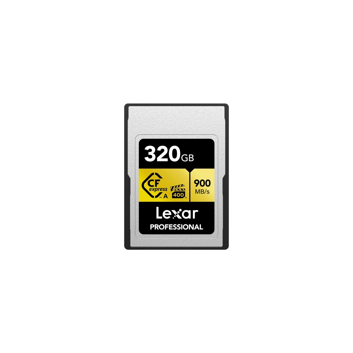 LEXAR 320GB PROFESSIONAL CFEXPRESS TYPE A CARD GOLD SERIE UP TO 900MB S READ 800MB S WRITE VPG 400