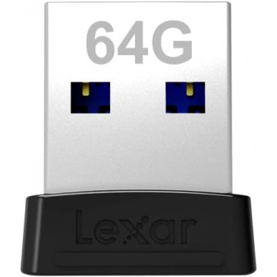 LEXAR JUMPDRIVE USB 31 S47 64GB BLACK PLASTIC HOUSING UP TO 250MB S