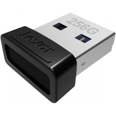 Lexar JumpDrive S47 unidad flash USB 256 GB USB tipo A 32 Gen 1 31 Gen 1 Negro Plata