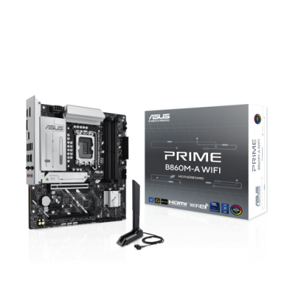 ASUS PRIME B860M A WIFI Intel B860 LGA 1851 Socket V1 micro ATX