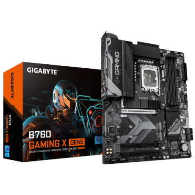 GIGABYTE B760 GAMING X GEN5 Placa Base Compatible con procesadores Intel Core 14ª generacion VRM de 811 fases hasta 5600 MHz DD