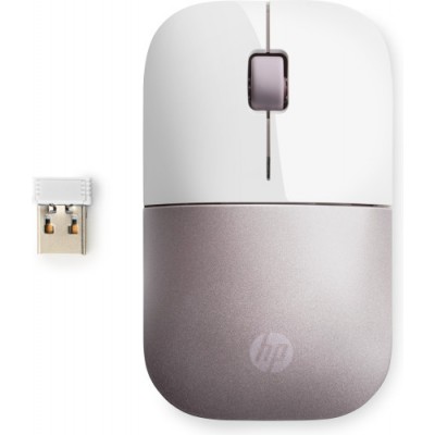 HP Raton inalambrico Z3700 blanco rosa