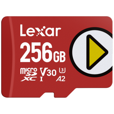 Lexar LMSPLAY256G BNSNG memoria flash 256 GB MicroSDXC UHS I Clase 10