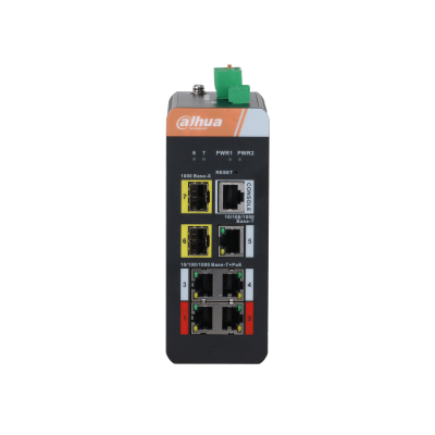 DH IS4207 4GT 120 DAHUA SWITCH INDUSTRIAL L2 MANAGED 4 1000M GESTIONABLE POE 20 WATCHDOG