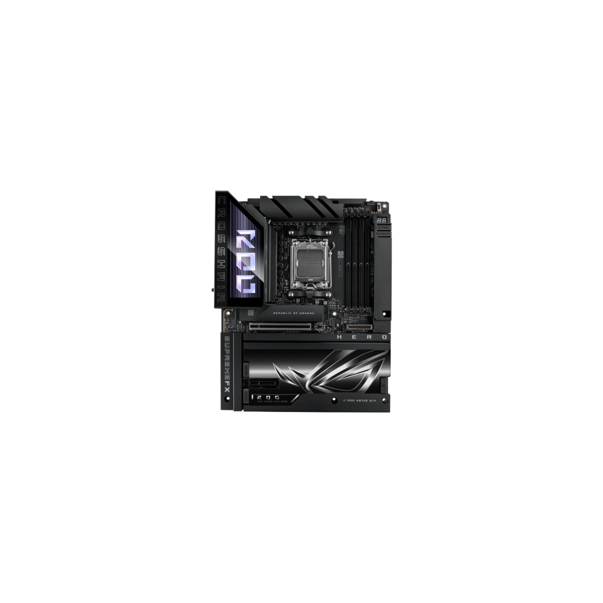 ASUS ROG CROSSHAIR X870E HERO BTF AMD X870E Zocalo AM5 ATX