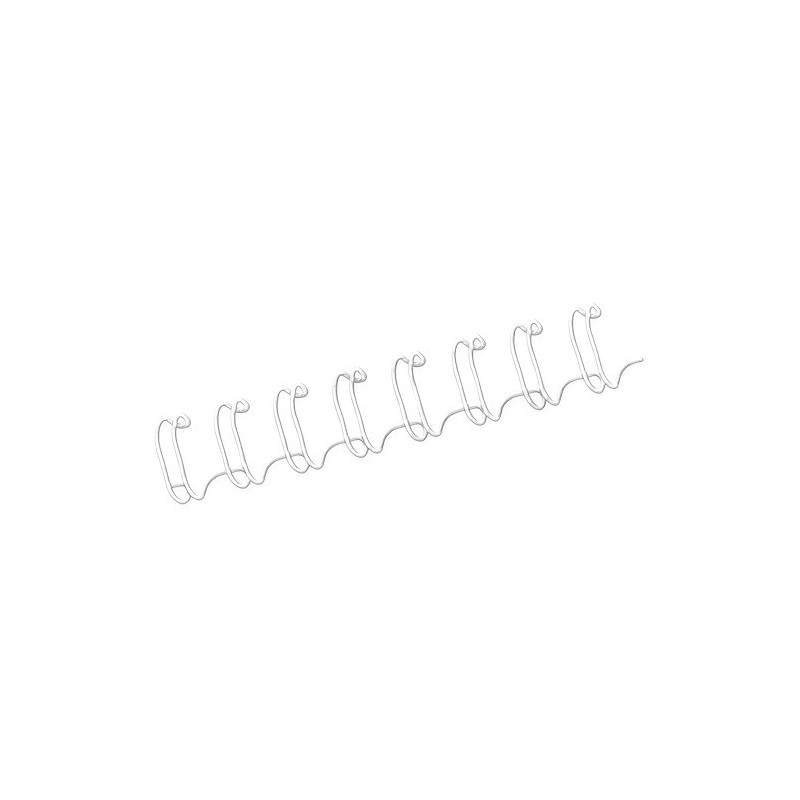 PACK 100 WIRES 6 MM BLANCO FELLOWES 53215