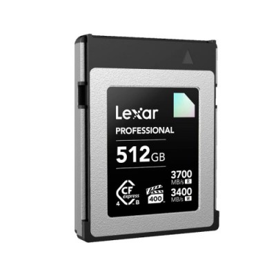 LEXAR 512GB PROFESSIONAL CFEXPRESS 40 TYPE B CARD UP TO 3700MB S READ 3400MB S WRITE VPG 400