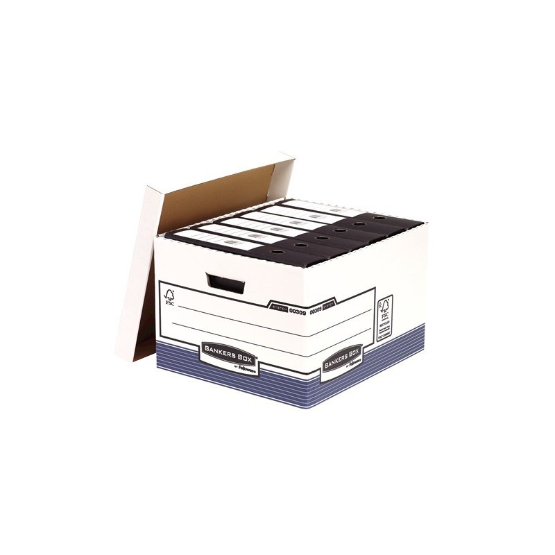 CONTENEDOR DE ARCHIVOS TAMANO FOLIO AZUL BANKERS BOX 0030901