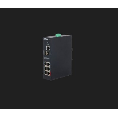 DH HS4208 4GT 90 DAHUA SWITCH INDUSTRIAL 8 PUERTOS 4 PUERTOS POE MANAGED