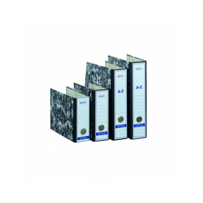 ARCHIVADOR JASPEADO A Z FOLIO CON RADO NEGRO ANCOR 002089