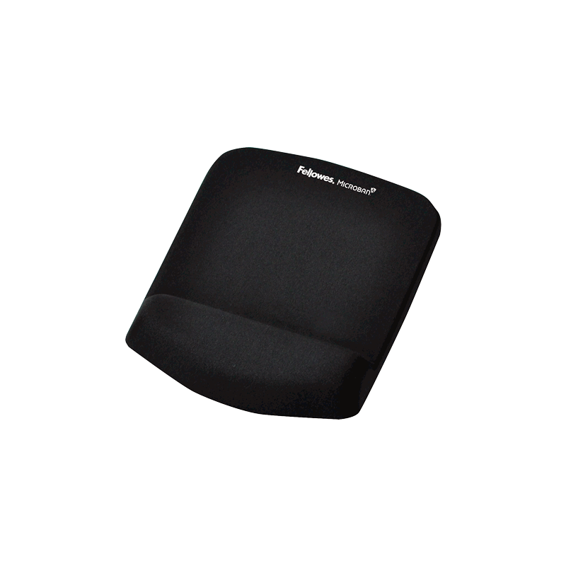 REPOSAMUNECAS RATON PLUSHTOUCH NEGRO FELLOWES 9252003