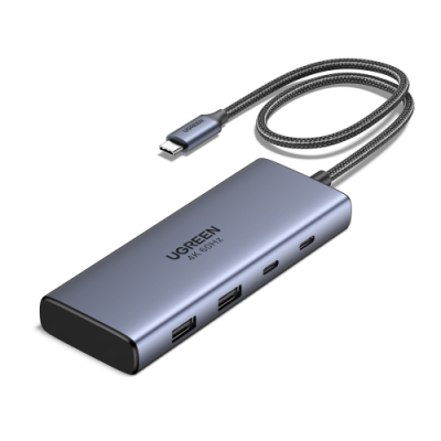 Ugreen 7 in 1 USB C Hub CM498 Acoplamiento Base Gris