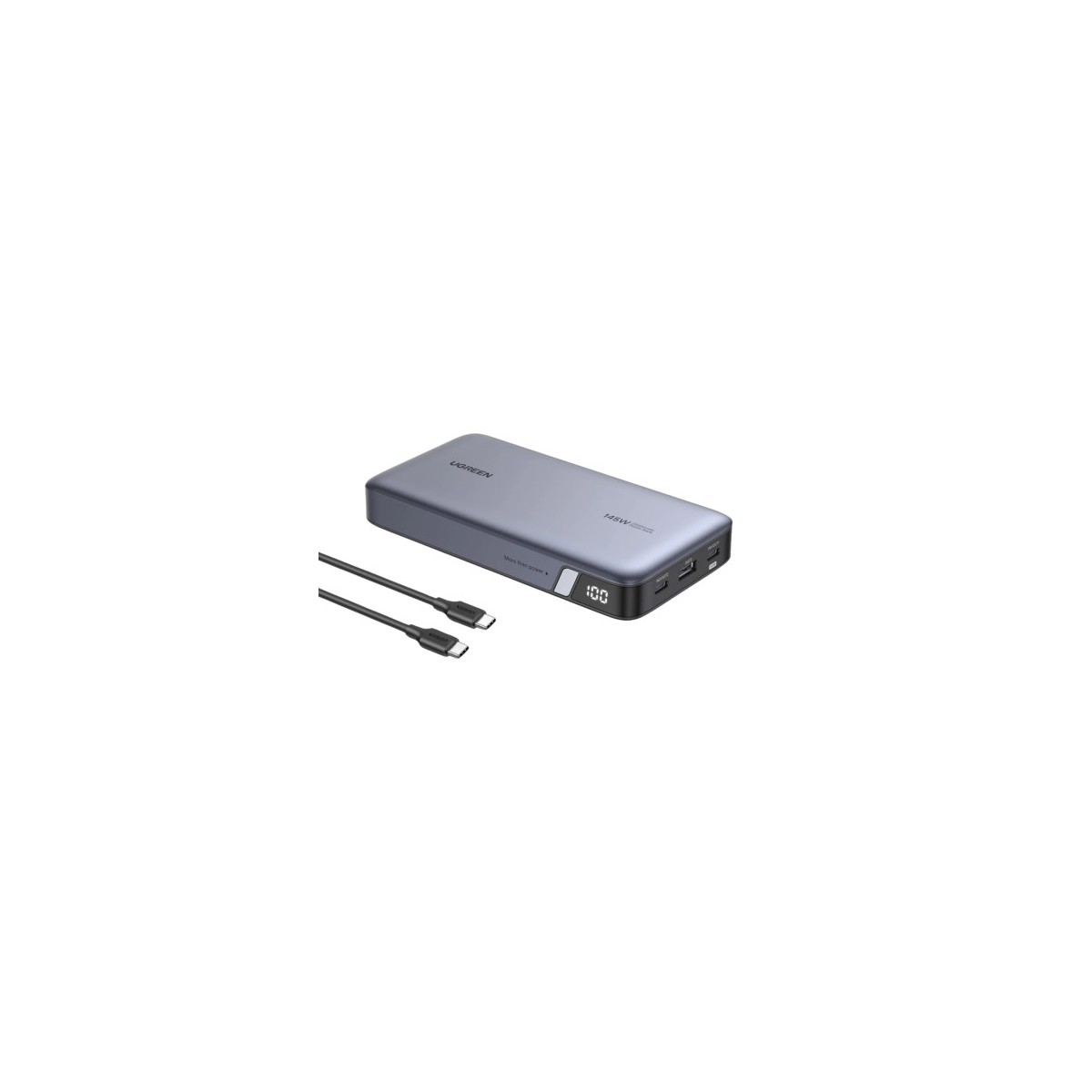 Ugreen 90597A bateria externa 25000 mAh Gris