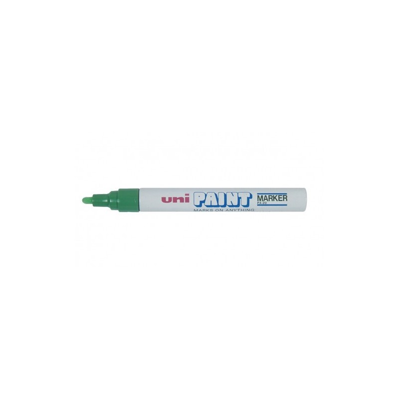 MARCADOR PERMANENTE PUNTA M 22 28MM VERDE UNI BALL 545533000
