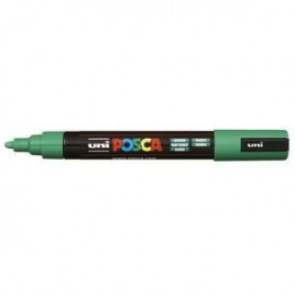 MARCADOR PC 5M POSCA 18 25MM VERDE UNI BALL 286567000