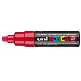 MARCADOR PC 8K POSCA PUNTA B 8MM ROJO UNI BALL 300525000