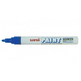 MARCADOR PERMANENTE PUNTA M 22 28MM AZUL UNI BALL 545558000