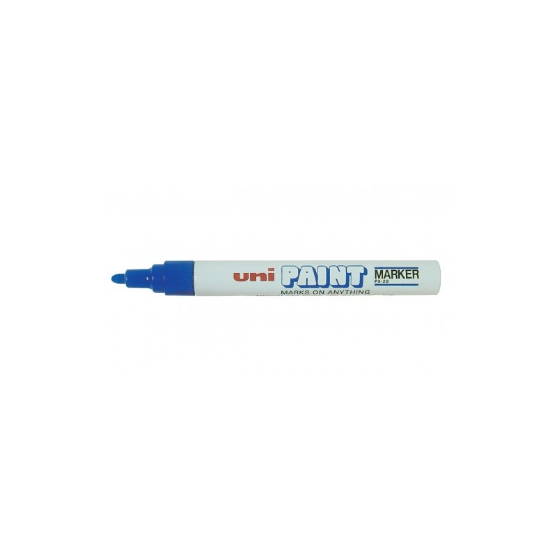 MARCADOR PERMANENTE PUNTA M 22 28MM AZUL UNI BALL 545558000