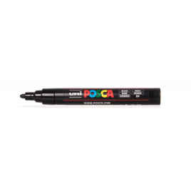 MARCADOR PC 5M POSCA 18 25MM NEGRO UNI BALL 286658000