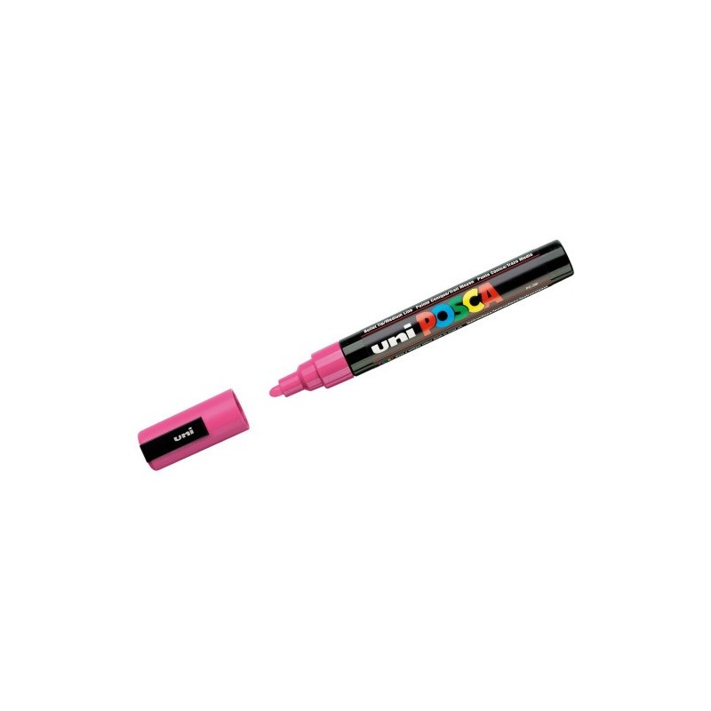 MARCADOR PC 5M POSCA 18 25MM ROSA UNI BALL 286609000